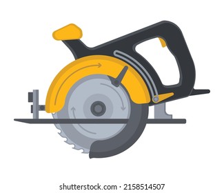 Circular Saw Steel Toothed Disc Vector Stock Vector (Royalty Free ...