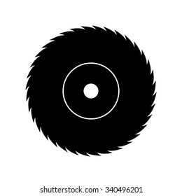 Circular saw vector icon