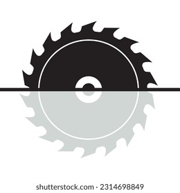 Signo de ilustración de icono de vector de visión circular para web y diseño