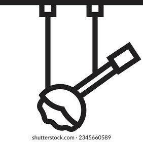 Circular Saws Meat Outline Icon