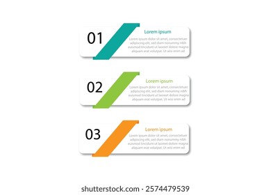 Circular scheme with three round paper elements. Concept of vertical business process with 3 stages. Minimal infographic design template. Modern flat