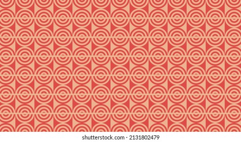 circular seamless pattern vector background