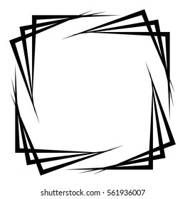 Circular spiral, geometric vector element