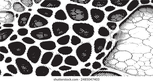 Circular spiral sound wave rhythm from line vektor
