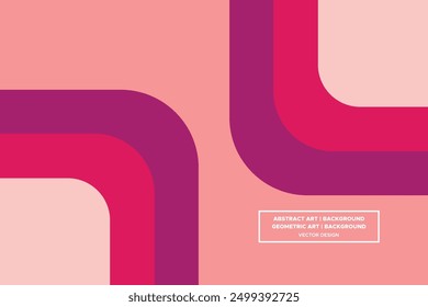 Circular and Square Shapes and Designs Purple and Red Colors Modern Abstract Background Geometric Background