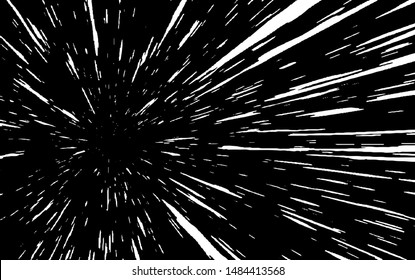 Circular starburst explosion texture. Distressed uneven grunge background. Abstract vector illustration. Overlay to create interesting effect and depth. Isolated on white background.