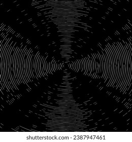 Textura de explosión de estallido circular. Antecedentes desiguales. Ilustración del vector abstracto. Superposición para crear un efecto interesante y profundidad. Aislado sobre fondo blanco.