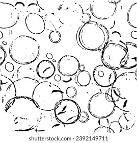 Circular starburst explosion texture. Distressed uneven grunge background. Abstract vector illustration. Overlay to create interesting effect and depth. Isolated on white background.