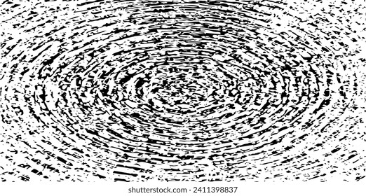 Textura de explosión de estallido circular. Antecedentes desiguales. Ilustración del vector abstracto. Superposición para crear un efecto interesante y profundidad. Aislado sobre fondo blanco.
