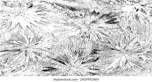 Circular starburst explosion texture. Distressed uneven grunge background. Abstract vector illustration. Overlay to create interesting effect and depth. Isolated on white background.
