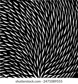 Circular starburst explosion texture. Distressed uneven grunge background. Abstract vector illustration. Overlay to create interesting effect and depth. Isolated on white background.