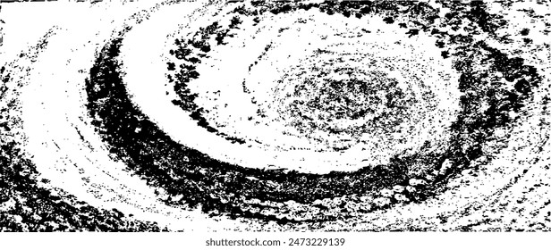 Circular starburst explosion texture. Distressed uneven grunge background. Abstract vector illustration. Overlay to create interesting effect and depth. Isolated on white background.