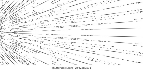 Circular starburst explosion texture. Distressed uneven grunge background. Abstract vector illustration. Overlay to create interesting effect and depth. Isolated on white background.