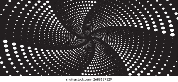 Textura circular de explosión estelar. Angustiado fondo grunge desigual. Ilustración vectorial Abstractas. Superposición para crear un efecto y una profundidad interesantes. Aislado sobre fondo blanco.