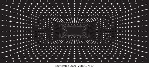 Circular starburst explosion texture. Distressed uneven grunge background. Abstract vector illustration. Overlay to create interesting effect and depth. Isolated on white background.