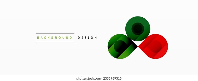 Circular Symphony A Captivating Vector Geometric Abstract Background, Embracing a Harmonious Composition of Intriguing Circles and Captivating Round Shapes, Evoking a Mesmerizing Visual Symphony