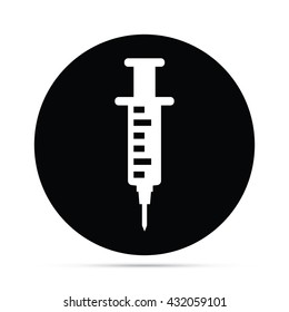 Circular Syringe Icon