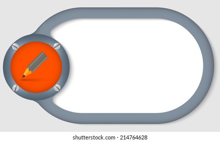 circular text frame for any text with pencil