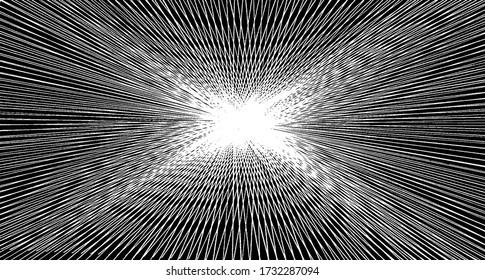 Circular texture. Distressed uneven grunge background. Abstract vector illustration. Overlay to create interesting effect and depth. Isolated on white background.EPS10.