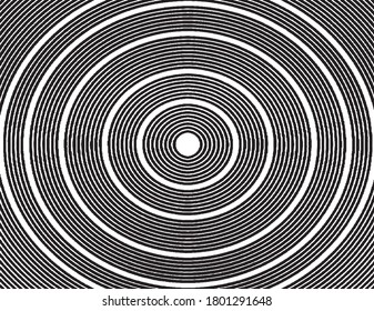 Circular texture. Distressed uneven grunge background. Abstract vector illustration. Overlay to create interesting effect and depth. Isolated on white background.EPS10.