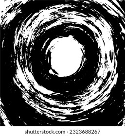 Textura circular. Antecedentes desiguales. Ilustración del vector abstracto. Superposición para crear un efecto interesante y profundidad. Aislado sobre fondo blanco.EPS10.