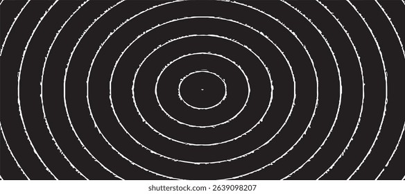 Circular texture. Distressed uneven grunge background. Abstract vector illustration. Overlay to create interesting effect and depth. Isolated on white background.EPS10.