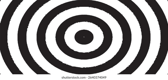 Circular texture. Distressed uneven grunge background. Abstract vector illustration. Overlay to create interesting effect and depth. Isolated on white background.EPS10.