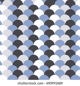 Circular tile pattern vector