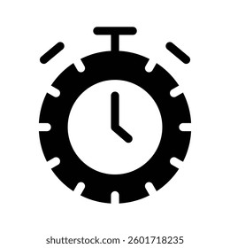 A circular timer symbolizing time management or countdowns