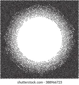 circular tunnel vector background