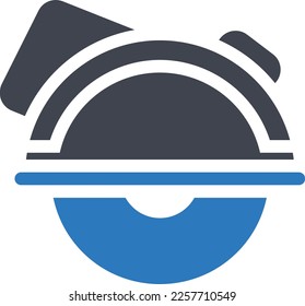ilustración vectorial circular en un fondo transparente. Símbolos de calidad superior. Iconos vectoriales de glifos para diseño de conceptos y gráficos. 

