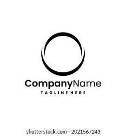 circular vector logo design template
