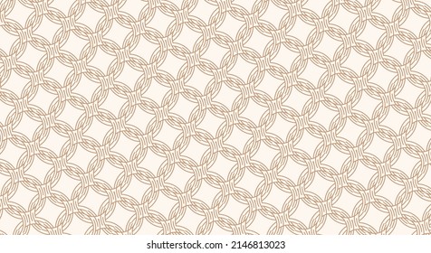 circular vector pattern connected with rectangular stars seamless