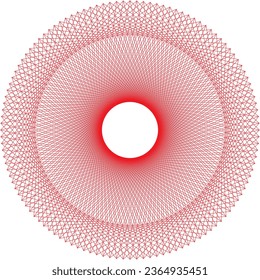 circular vector pattern design eps, Abstract spiral, vortex element. Radiating, radial bent lines. Monochrome element isolated on white, Halftone circular dotted frames set, circle vector illustration