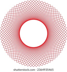 circular vector pattern design eps, Abstract spiral, vortex element. Radiating, radial bent lines. Monochrome element isolated on white, Halftone circular dotted frames set, circle vector illustration