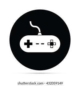 Circular Video Game Controller Icon