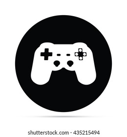 Circular Video Game Controller Icon