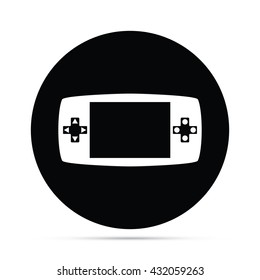 Circular Video Game Gamepad Icon