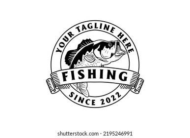 1,149 Largemouth logo fish Images, Stock Photos & Vectors | Shutterstock