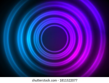 Circular Wireframe mesh logo element. Vector Illustration EPS10 digital background posters circles lines effect. Design pattern for promotion, business and marketing new product, cover page layout