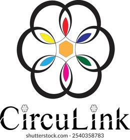 Circulink- Logo- diseño de logotipo atractivo simple y más fácil para llamar la atención, el aspecto y la estética.