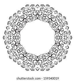 Circullar border frame o