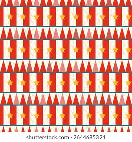 Circo estético sin patrón para envolver decoraciones de fiesta textil de papel scrapbooking diseños de embalaje