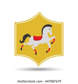 circus animal isolated icon design, vector illustration  graphic 