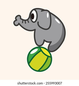 circus animal theme elements