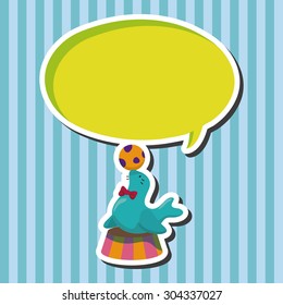 circus animal theme elements