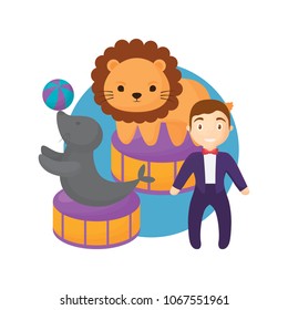 circus animals design
