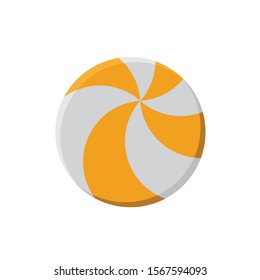 circus ball icon vector flat style design