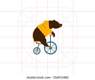 Circus bear