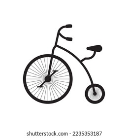 circus bike icon vector illustration symbol design